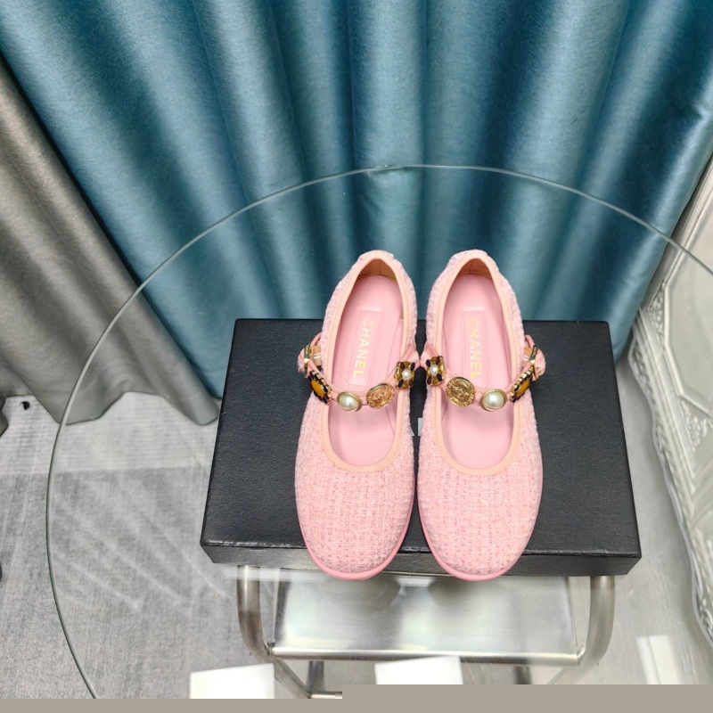 Ch*el flat shoes